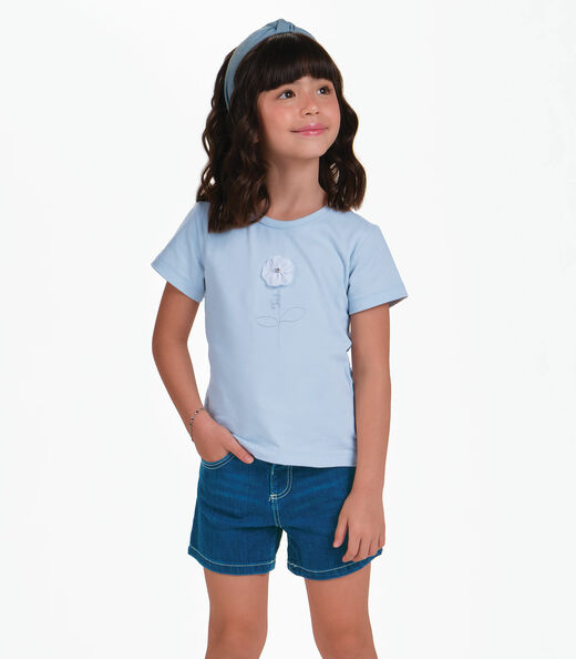 Image_Conjunto Infantil Blusa com Shorts Trick Nick Azul