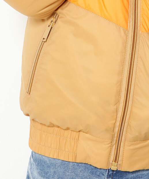 Casaco Infantil Puffer Recortes MR Tam 04 a 10