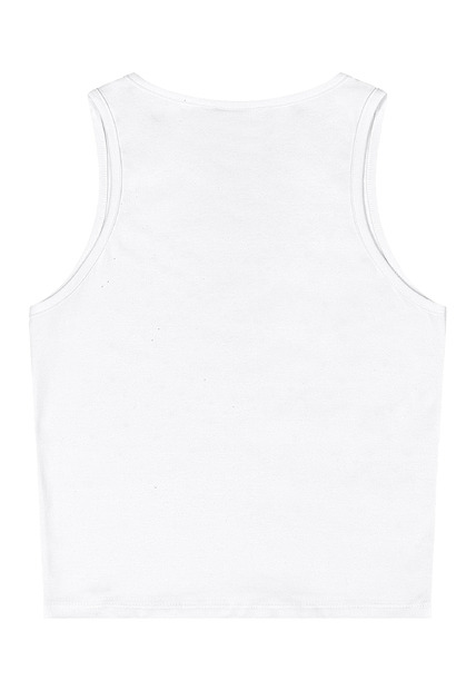 Regata Juvenil em Cotton com Strass Gloss