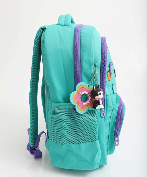 Mochila Infantil Escolar Rebecca Bonbon Verde