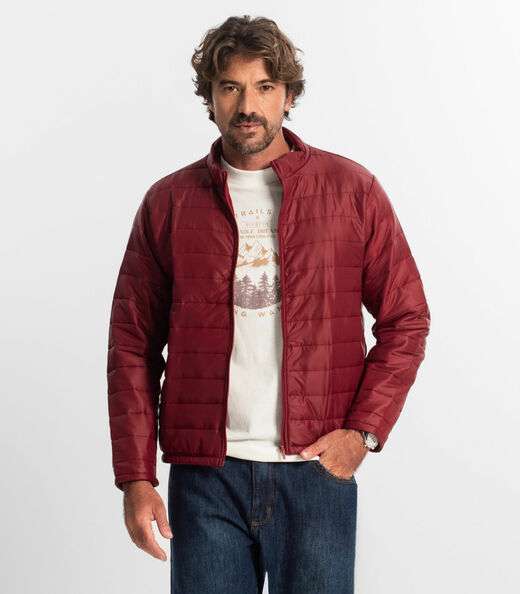 Image_Jaqueta Masculina Em Microfibra Diametro Vermelho