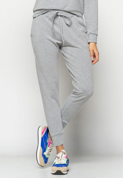 Kit 2 Calças  Comfy Jogger  Moletinho Preta e Mescla