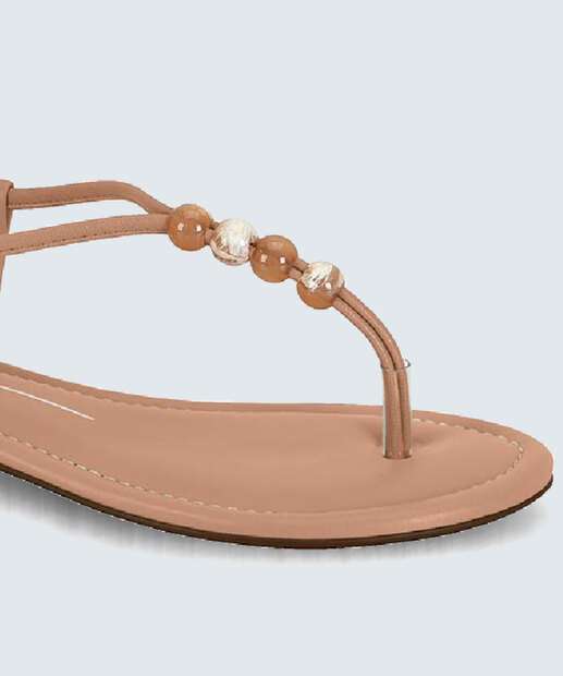 Sandália Feminina Rasteira Moleca 