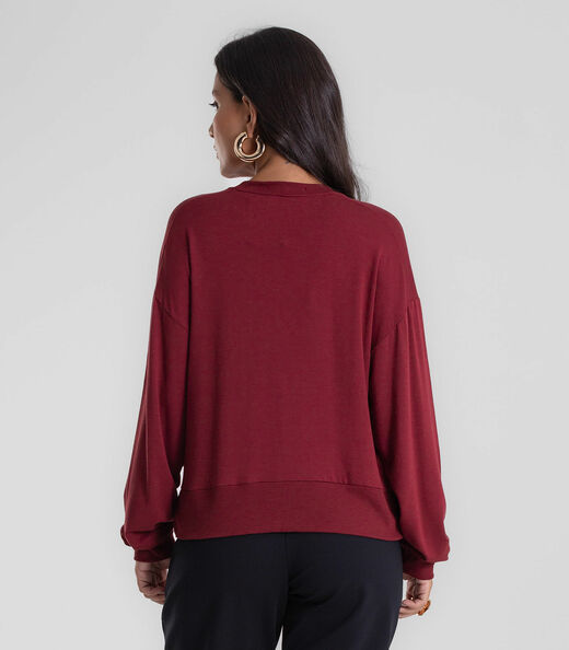 Blusão Feminino Molecotton Endless Vermelho