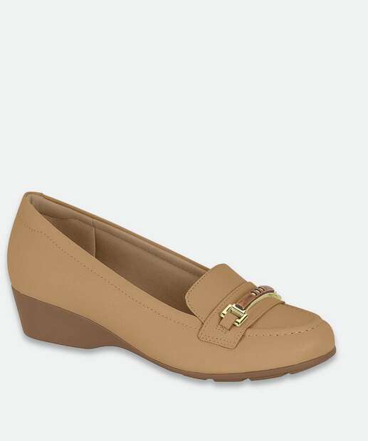 Image_Mocassim Loafer Feminino Modare Bege