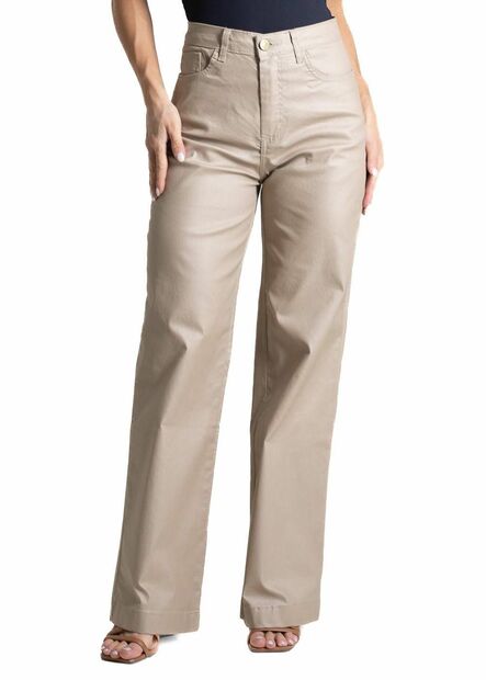 Image_Calça Resinada Sawary Wide Leg -282687
