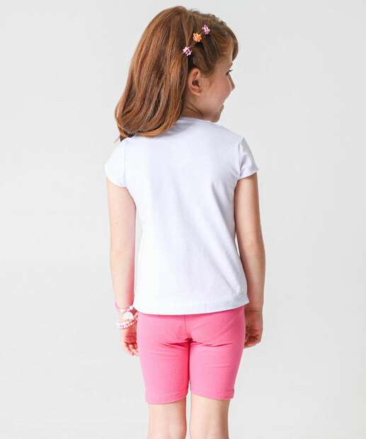 Conjunto Infantil Estampa Patins Tam 4 a 10