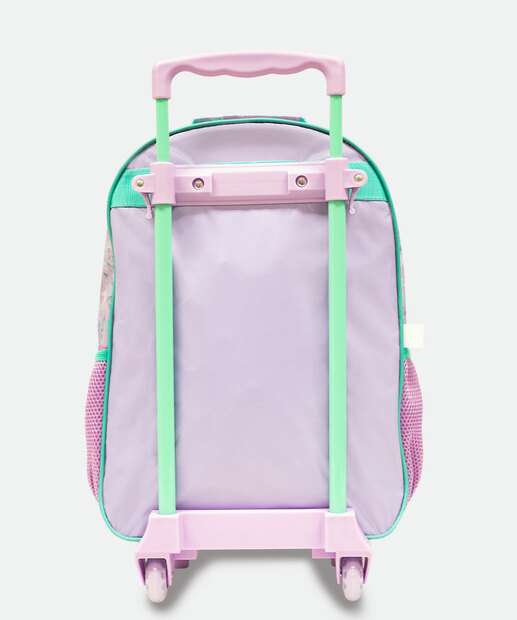Mochila Mala Com Rodas Infantil Ariel Xeryus