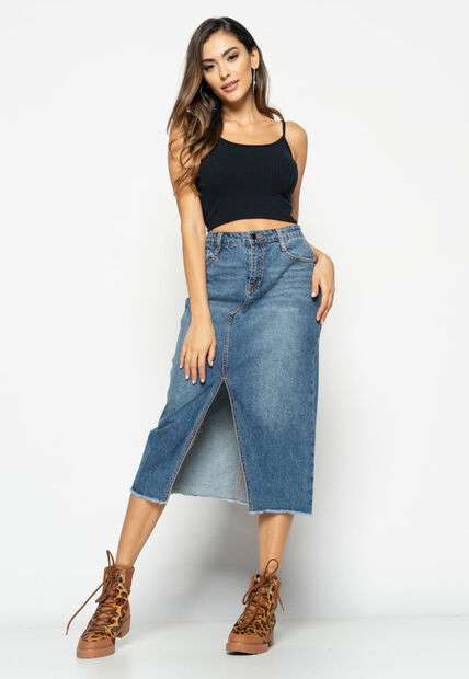 Image_Cropped  Alça Fina Canelado Preto Salvatore Fashion