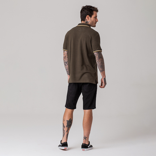 Camisa Polo Masculina Rock e Soda
