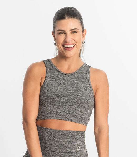 Image_Top Feminino Sem Bojo FTK Fitness Cinza