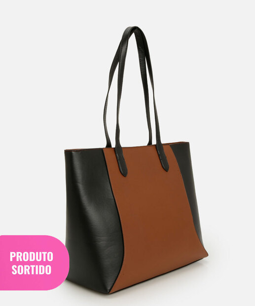 Bolsa De Ombro Tote Feminina Marisa Bege