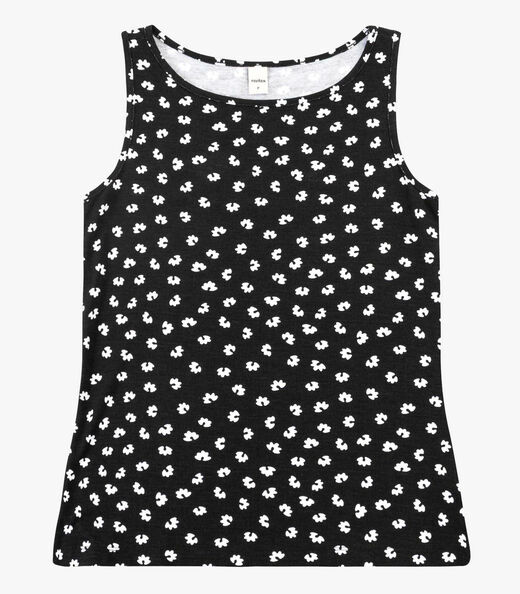 Regata Feminina Visco Maquinetado Rovitex Preto