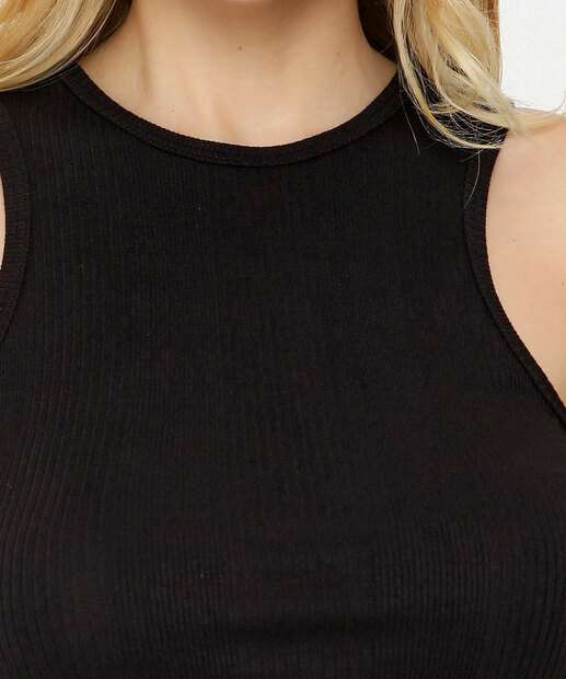 Blusa Regata Feminina Canelada Marisa