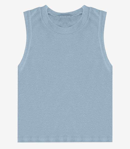 Regata Básica Infantil Lisa Soletex Azul