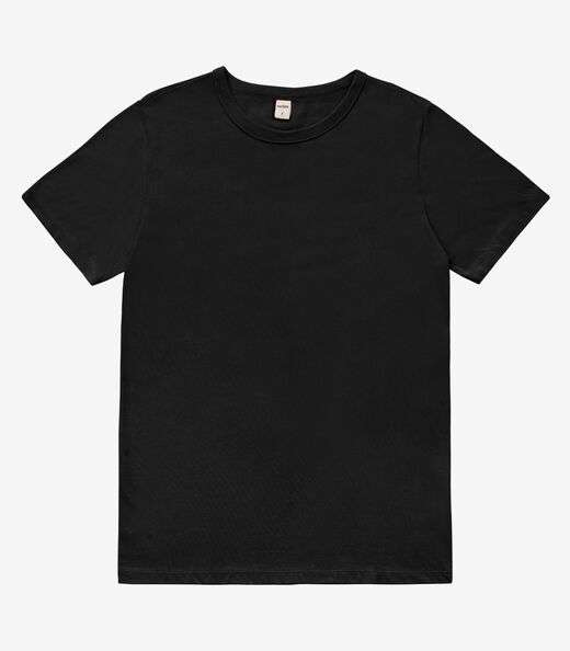 Camiseta Básica Unissex Rovitex Preto