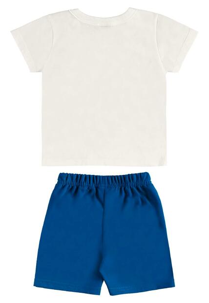 Conjunto Camiseta Dino Bermuda Bee Loop