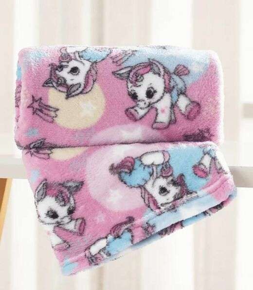 Image_Manta Infantil Microfibra Bene Casa Rosa