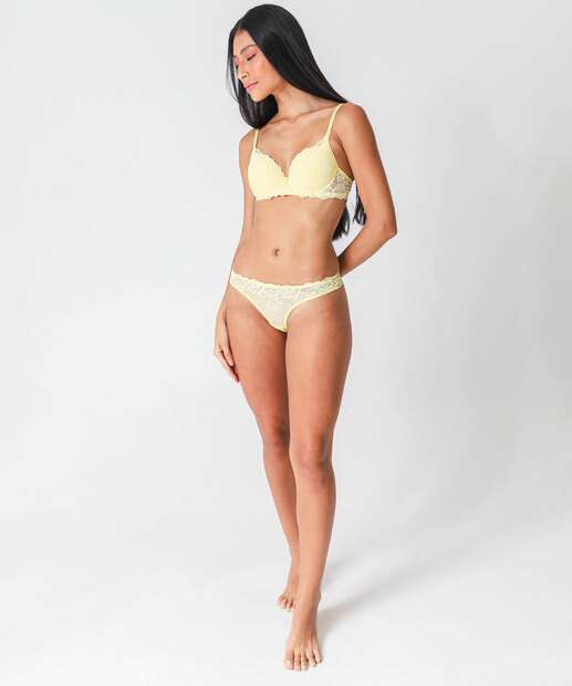 Calcinha Biquíni Renda Marisa