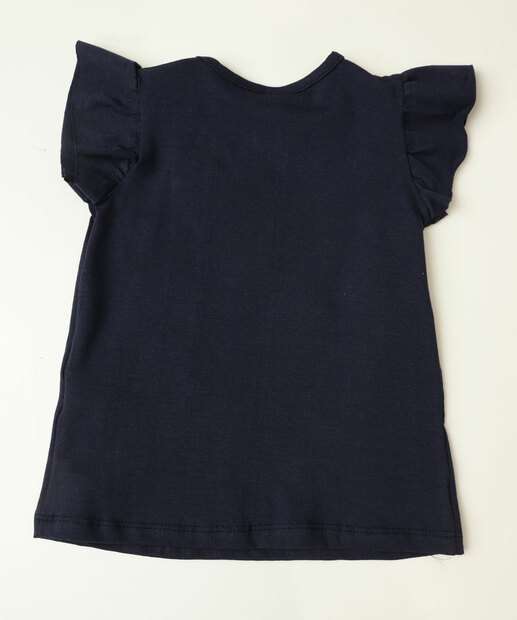 Conjunto Infantil Sem Manga Estampado Tam 1 a 3