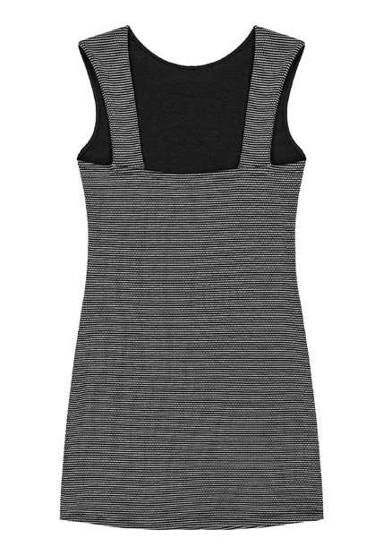 Vestido Juvenil em Malha Trabalhada Gloss