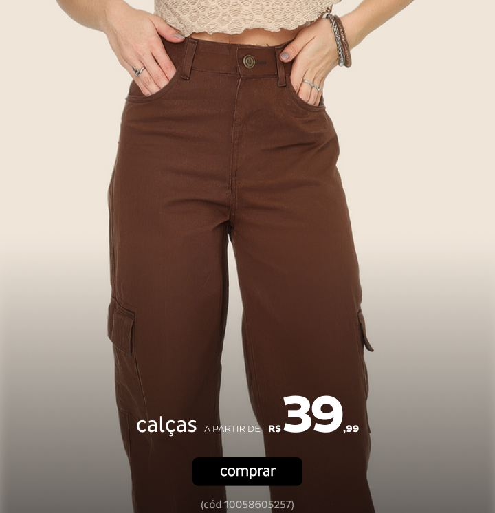 Calças Inverno  a partir de R$39,99