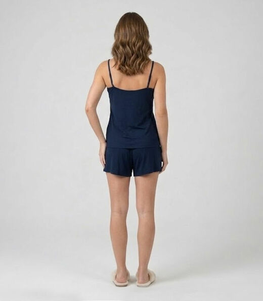 Pijama Feminino De Alças Select Preto