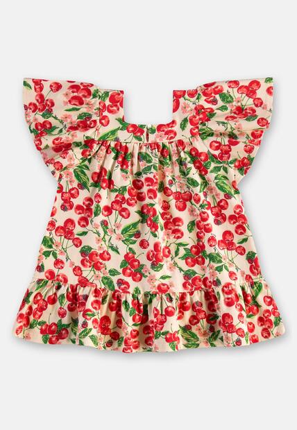 Vestido para Bebê Manga Evasê Up Baby