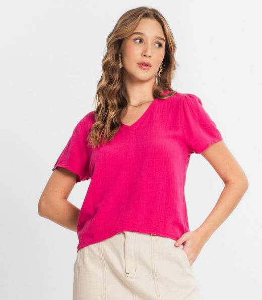 Blusa Feminina Comfy Select Rosa
