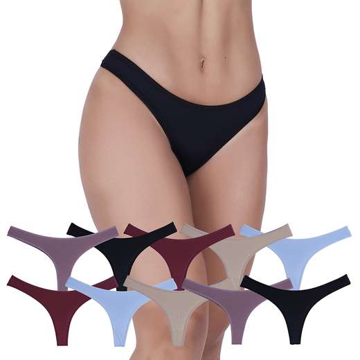Image_Kit 10 Calcinhas Disfarce Microfibra Concept Lingerie Multicolorido