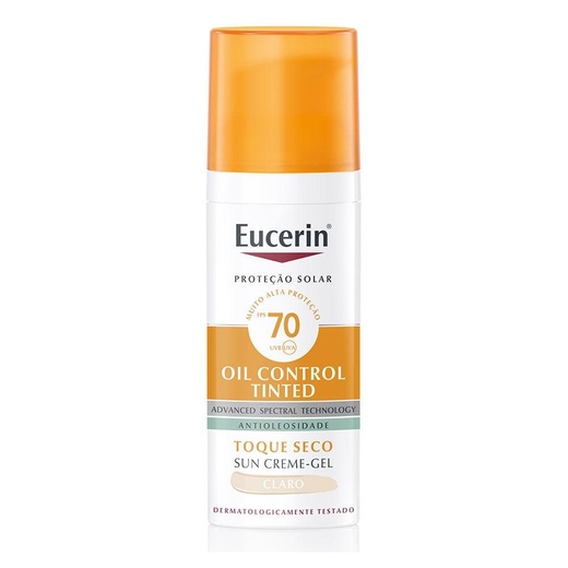 Image_Kit com 3 Unidades de Protetor Solar Facial Eucerin Sun Oil Control Tinted Claro