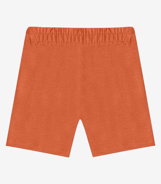 Bermuda Ciclista Infantil Básica Soletex Marrom