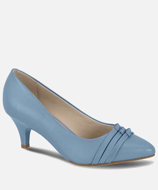 Scarpin Feminino Salto Fino Tiras Nó Beira Rio 