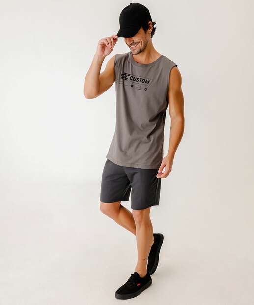 Bermuda Masculina Moletinho Marisa