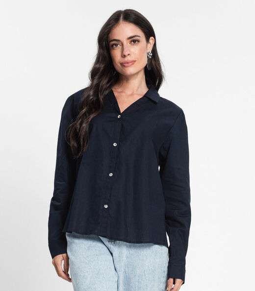 Image_Camisa Feminina Manga Longa Endless Azul