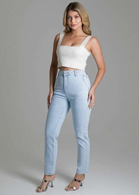 Calça Jeans Sawary Reta - 279296