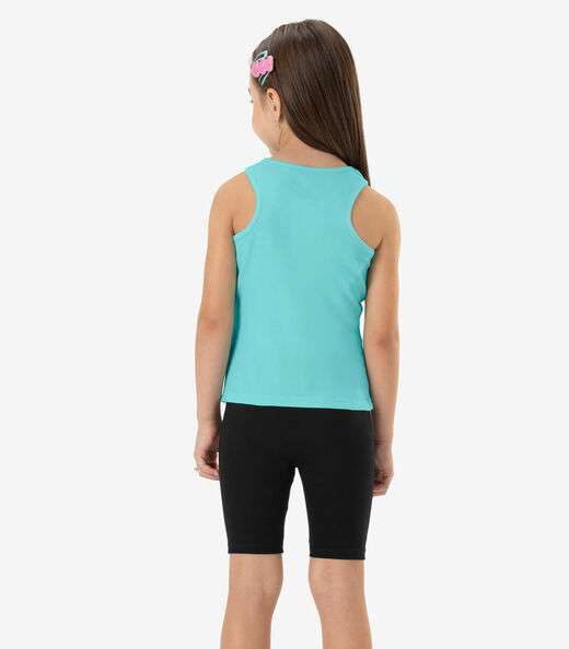 Regata Infantil Feminina Em Ribana Rovi kids Azul