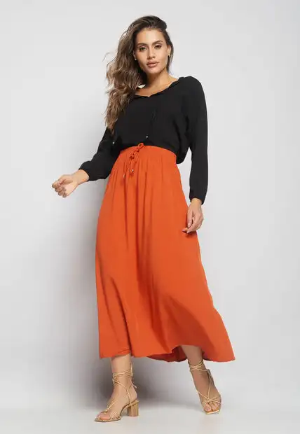 Image_Blusa Gola V Manga Longa Viscolinho Preto Salvatore