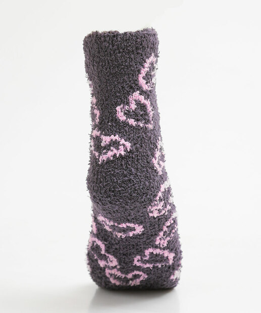 Kit 2 Pares Meias Cano Médio Feminina Chenille Marisa