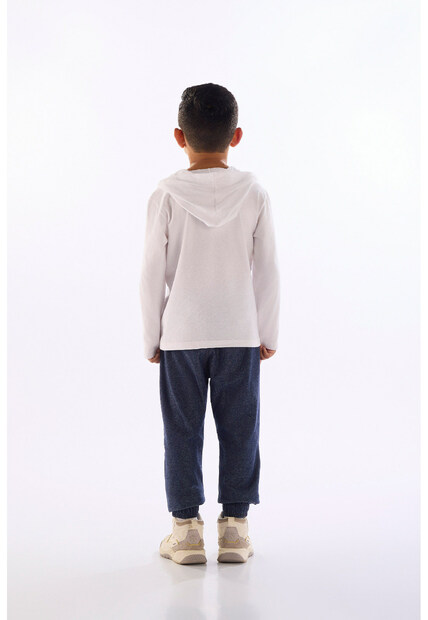 Conjunto Camiseta Capuz Calça Quimby