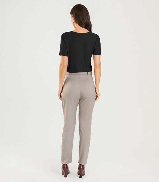 Blusa Feminina Manga Curta Dianna Preto