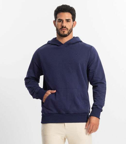 Image_Blusão Masculino Básico com Capuz Diametro Azul