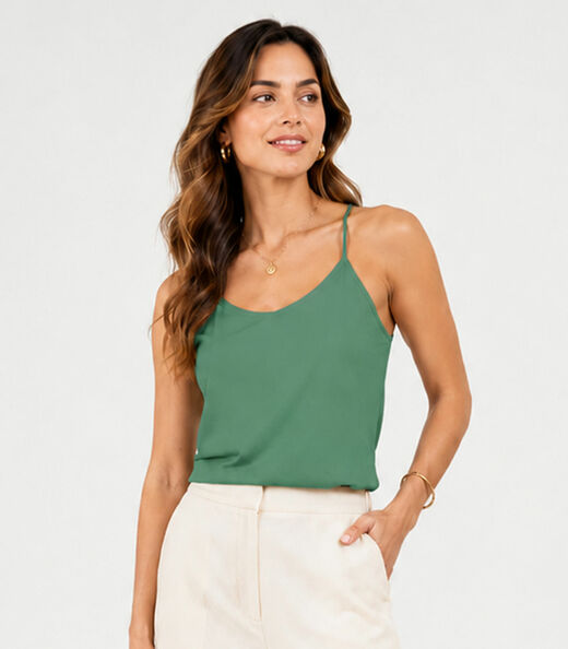 Image_Blusa De Alça Feminina Visco Premiere Infinita Cor Verde