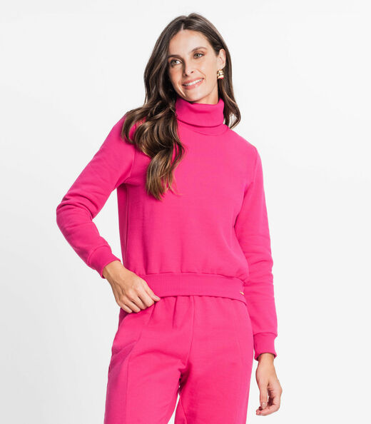 Image_Blusão Feminino Em Moletom Rovitex Rosa