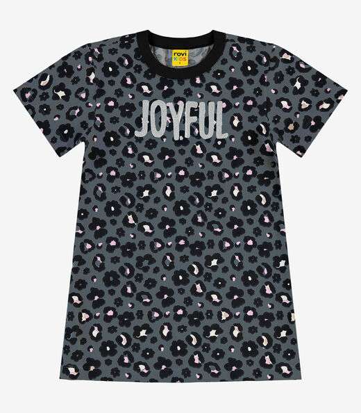 Image_Vestido Infantil em Meia Malha Rovi Kids Preto