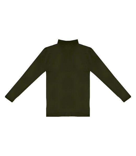 Blusa Manga Longa Básica Select Verde