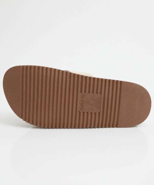 Rasteirinha Feminina Birken Beira Rio Branco