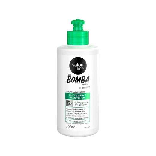 Creme Para Pentear Salon Line 300ml Sos Bomba Antiqueda