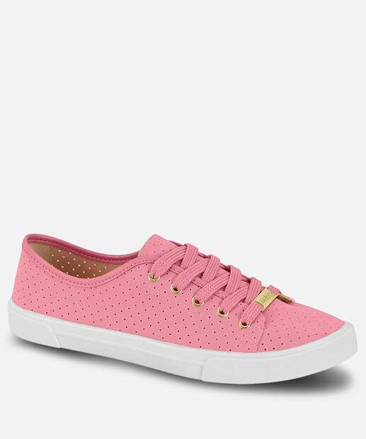 Tênis Casual Feminino Nobuck Moleca