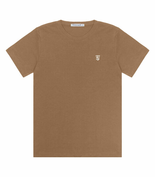 Camiseta Infantil Masculina Trick Nick Marrom